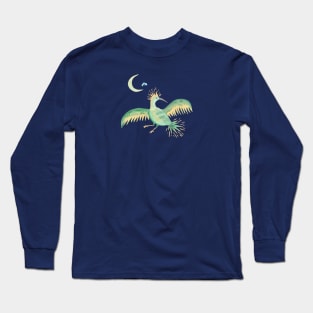 Moon bird Long Sleeve T-Shirt